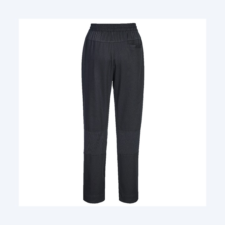 Pantaloni cuoco MeshAir Pro taglia M nero Portwest | Ecotempo