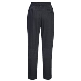 Pantaloni cuoco MeshAir Pro taglia XL nero Portwest | Ecotempo