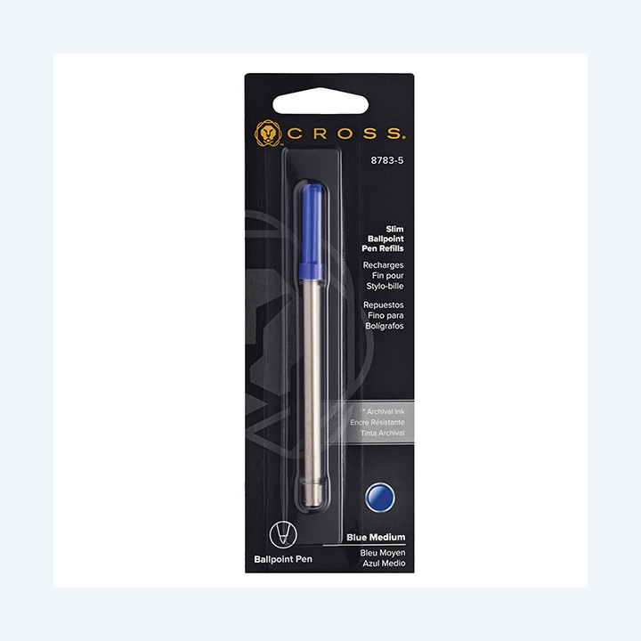 Refill per sfera Click Cross punta media blu Cross | Ecotempo