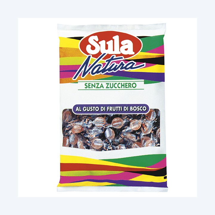 Caramelle Sula gusto frutti di bosco Sula busta 1 kg | Ecotempo