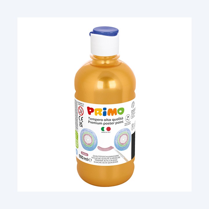 Tempera brillante perlata 500ml colori — 105247 | Ecotempo