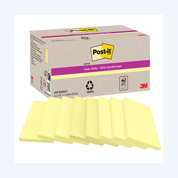 Blocco foglietti Post-it SuperSticky — 105340 | Ecotempo