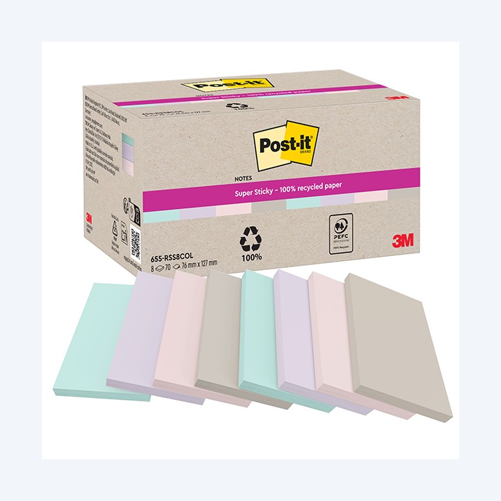 Blocco foglietti Post-it SuperSticky — 105341 | Ecotempo