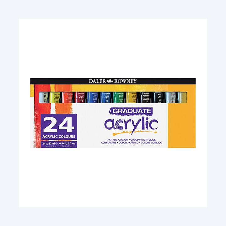 Colore acrilico fine Graduate 22 ml — 105411 | Ecotempo