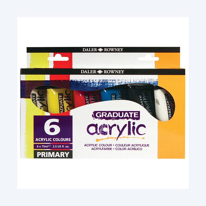 Colore acrilico fine Graduate 75 ml — 105412 | Ecotempo