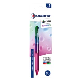 Penna a sfera 4 Multi Chrome punta 1,00 — 105482 | Ecotempo
