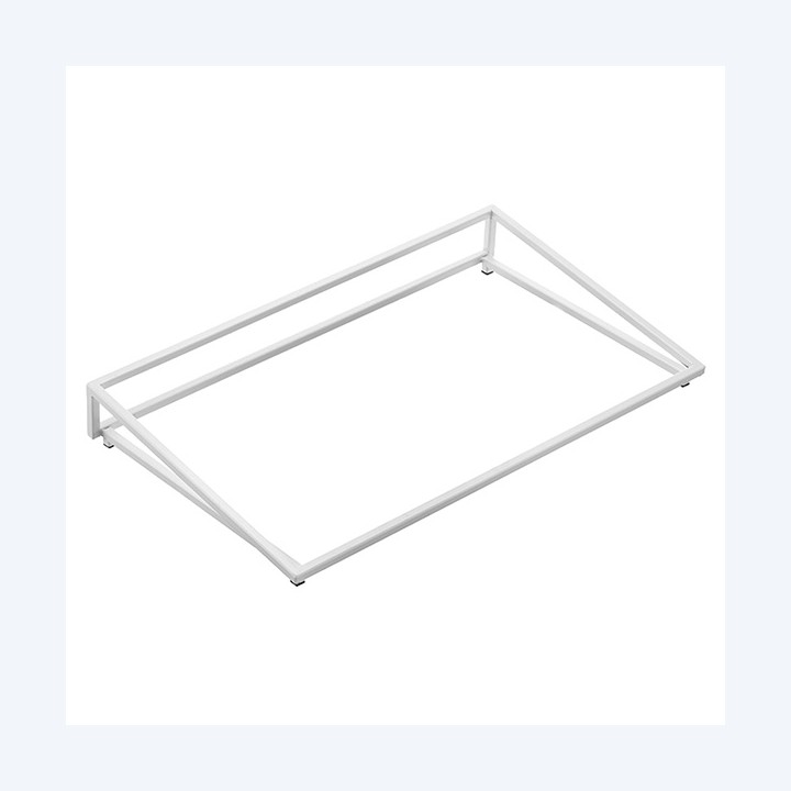 Supporto per vassoio inclinato bianco — 105519 | Ecotempo