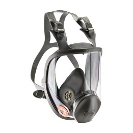 Maschera pieno facciale Medium 6800 riutilizzabile 3M | Ecotempo