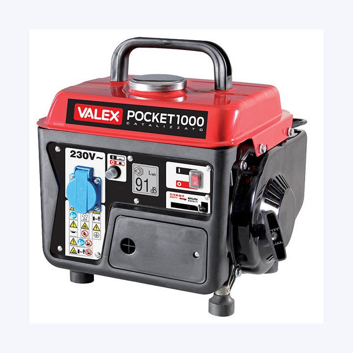 Generatore Pocket1000 2 tempi 0,65 KVA Valex | Ecotempo