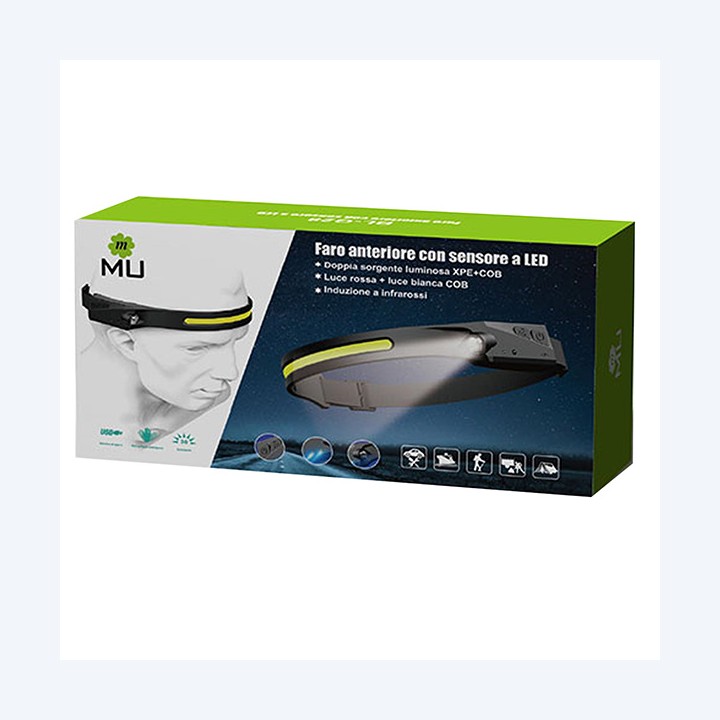 No Brand Lampada con fascia frontale — 105567 | Ecotempo