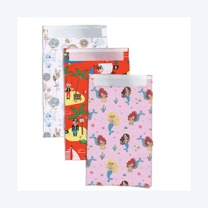 Sacchetto regalo fantasie assortite — 105598 | Ecotempo