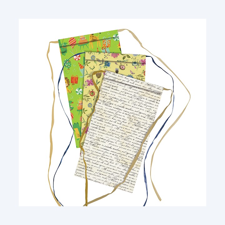 Sacchetto regalo fantasie assortite — 105601 | Ecotempo