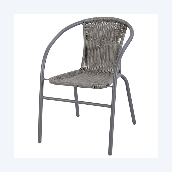 Sedia IOS 53,5 x 60 x H75 cm grigio Verdelook | Ecotempo
