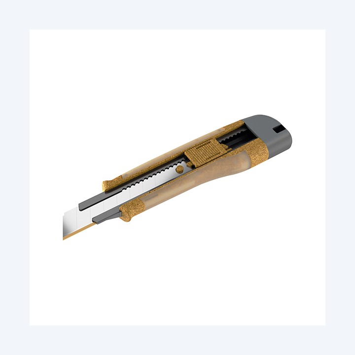 Cutter multiuso ecologico lama a spezzare 18mm Uttil | Ecotempo