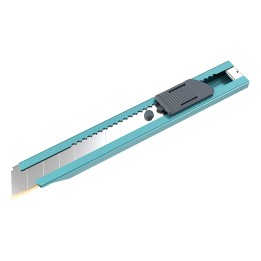 Cutter multiuso in metallo lama a spezzare 18mm Uttil | Ecotempo