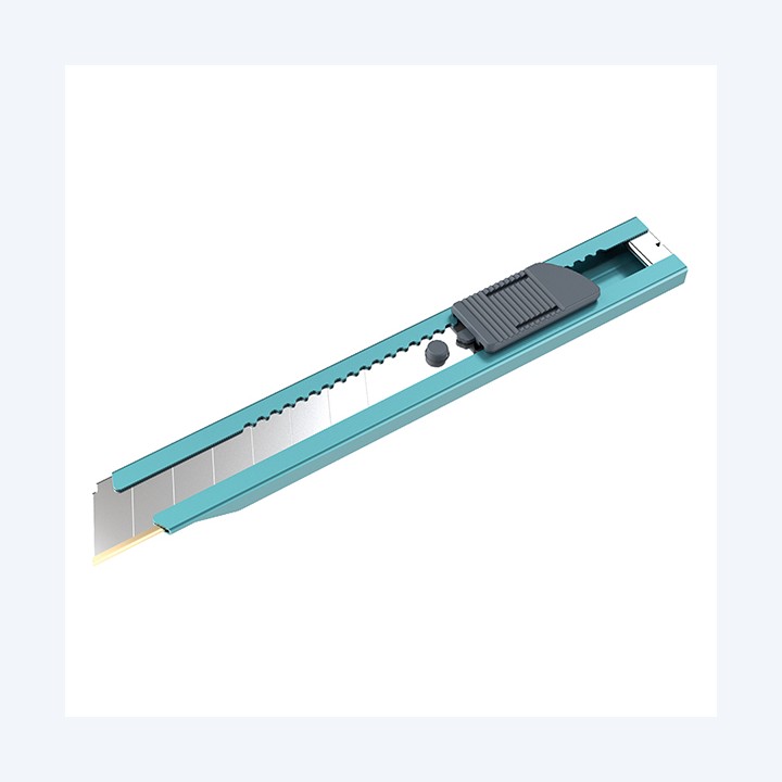Cutter multiuso in metallo lama a spezzare 18mm Uttil | Ecotempo