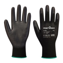 Guanti A195 touch palmo in PU XL nero Portwest | Ecotempo