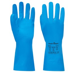 Guanti per alimenti nitrile M azzurro Portwest | Ecotempo