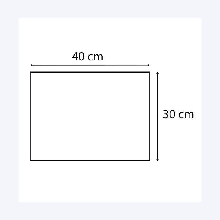 Tovaglietta idrorepellente 30 x 40 cm — 105702 | Ecotempo