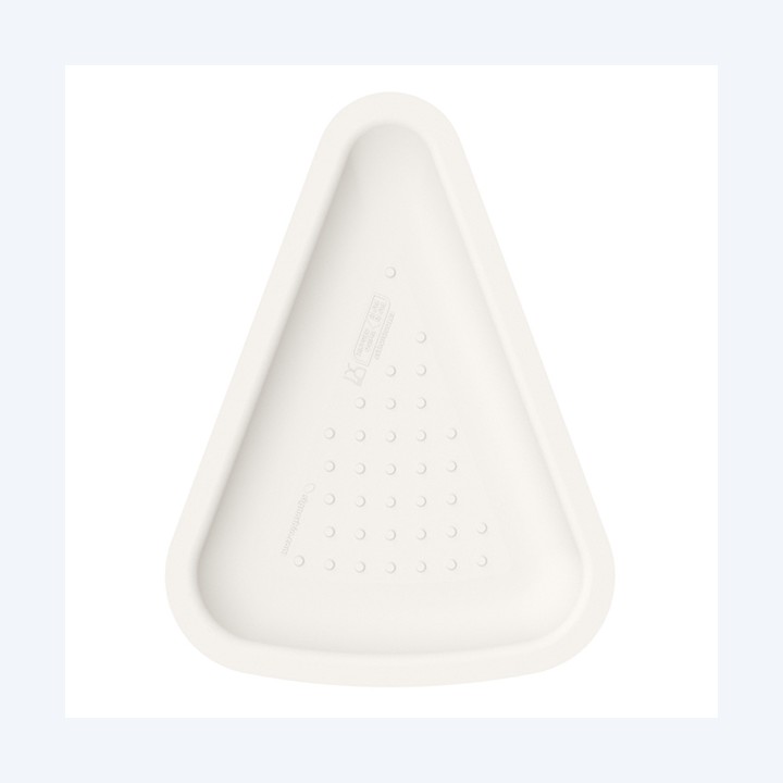 Vassoio pizza 1/8 19 x 25 cm bianco — 105714 | Ecotempo