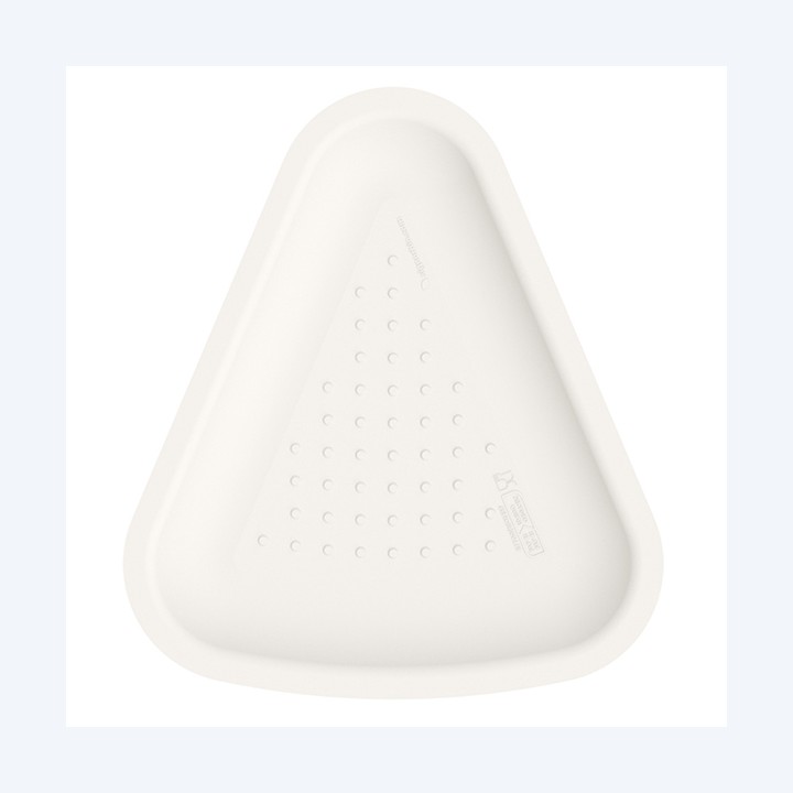 Vassoio pizza 1/6 23 x 26 cm bianco — 105715 | Ecotempo