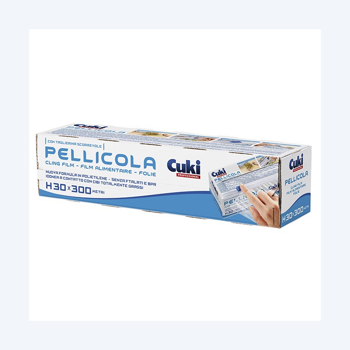 Roll pellicola PE 30 cm x 30 m Cuki Professional | Ecotempo