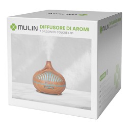Diffusore aromi LED 2 W umidificatore Mulin | Ecotempo