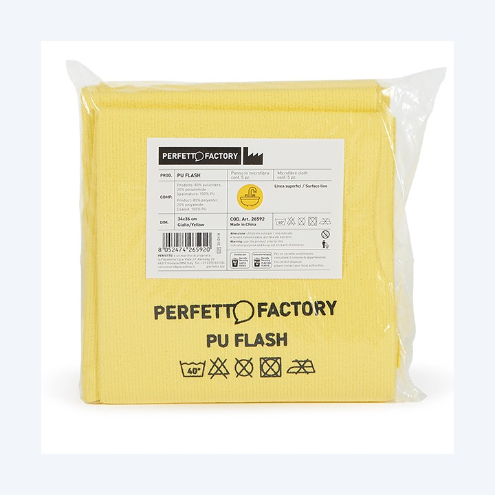 PerfettoFactory Panni PU Flash 34 x 36 — 105781 | Ecotempo