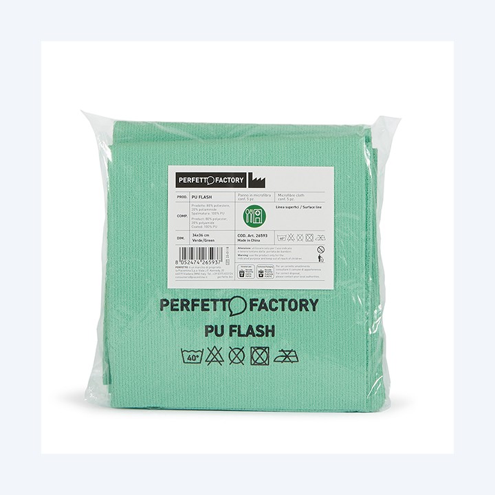 PerfettoFactory Panni PU Flash 34 x 36 — 105782 | Ecotempo