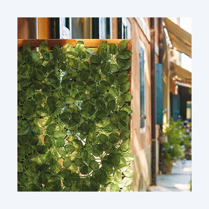Siepe sintetica Verdecor Green Leaf 0,5 x 1 mt Verdemax | Ecotempo