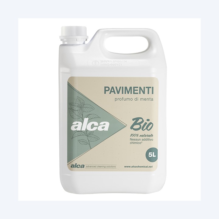 Detergente pavimenti Bio menta 5 L Alca | Ecotempo