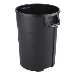 Pattumiera Cestone Titan 120 L nero Rotho | Ecotempo