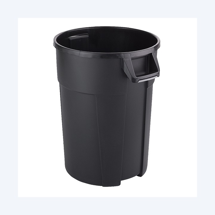 Pattumiera Cestone Titan 120 L nero Rotho | Ecotempo