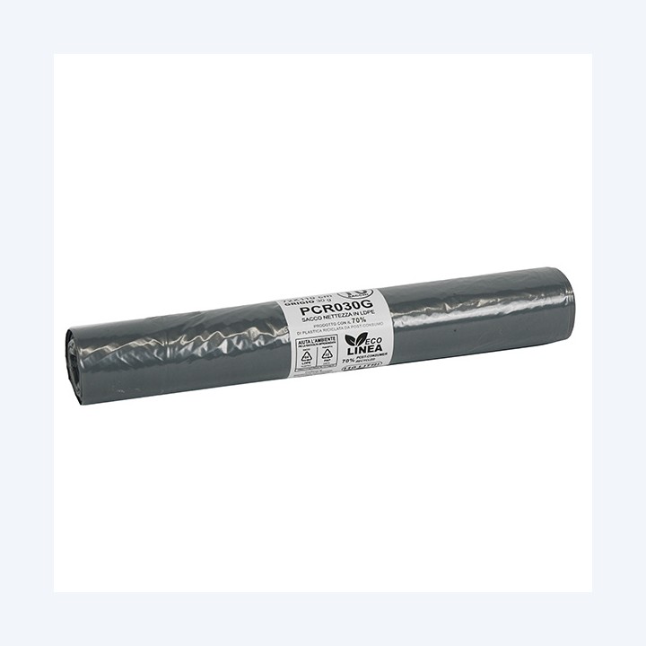 Sacco rifiuti PCR 72 x 110 cm 110 L 30 — 105863 | Ecotempo