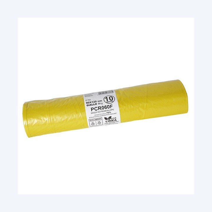 Sacco rifiuti PCR 90 x 120 cm 120 L 60 — 105866 | Ecotempo
