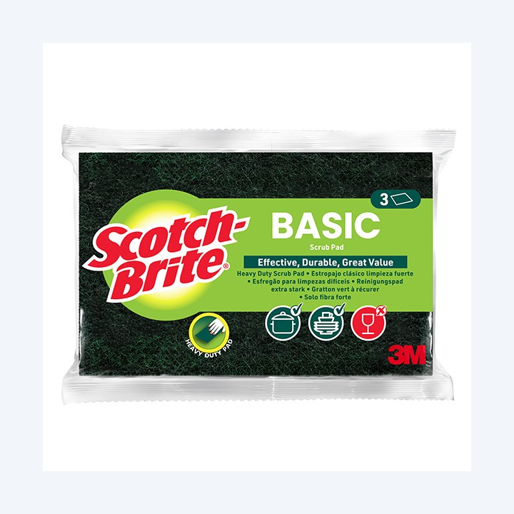 3M Spugna solo fibra 14,2x2,4x11,5 cm — 105909 | Ecotempo