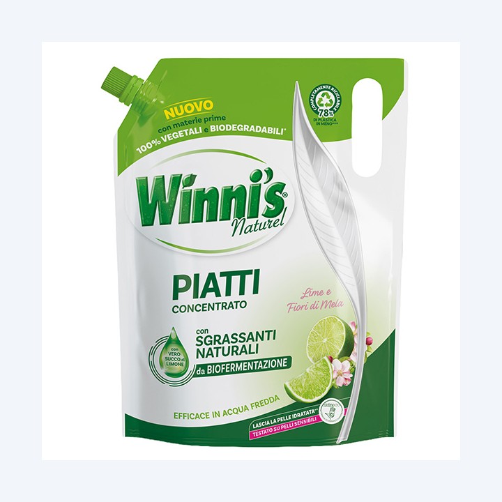 Winni's Detersivo piatti ecoformato — 105915 | Ecotempo