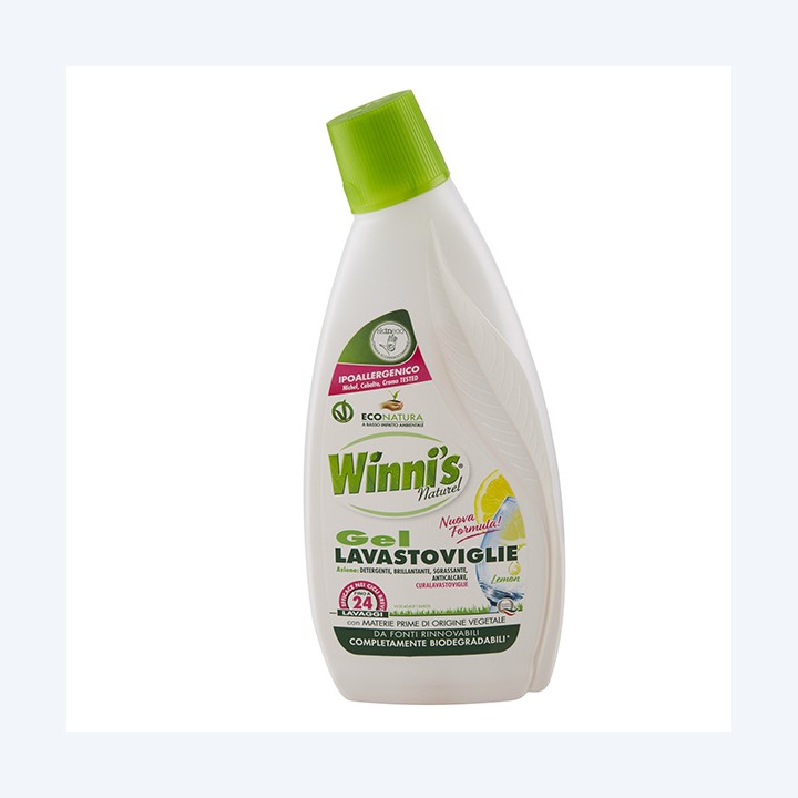 Winni's Gel lavastoviglie concentrato 750 ml Winnìs | Ecotempo