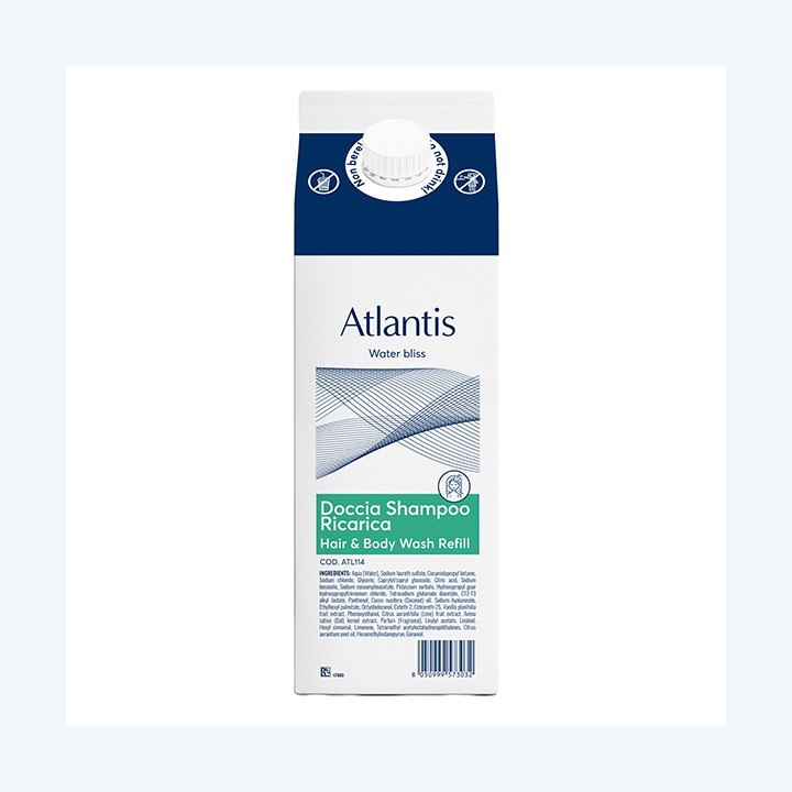 Ricarica doccia shampoo 2 in 1 carton — 105955 | Ecotempo