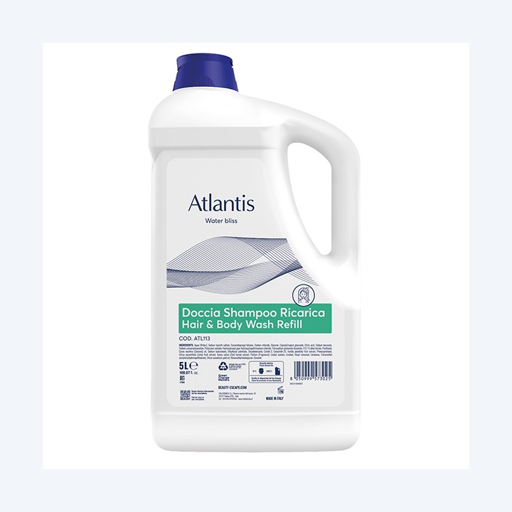Ricarica doccia shampoo 2 in 1 tanica 5 — 105957 | Ecotempo