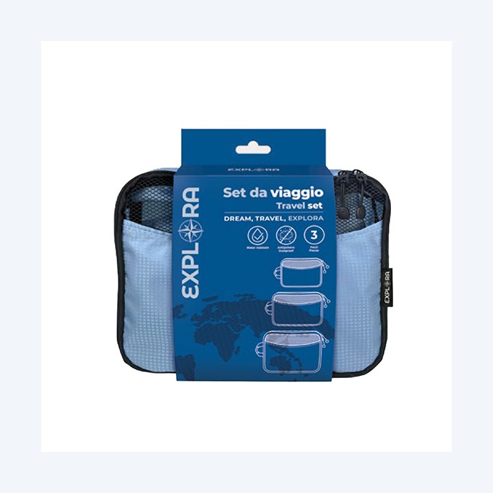 Organizer da viaggio Explora tessuto — 106056 | Ecotempo