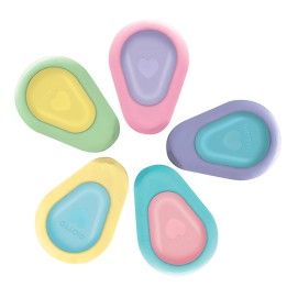 Happy Love Gomma colori pastello assortiti Giotto | Ecotempo