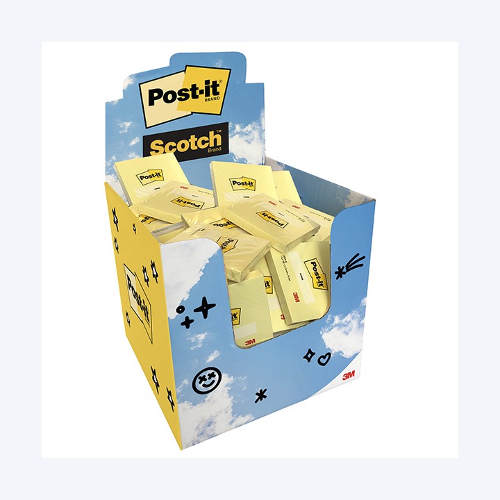 Blocchetto adesivo 76 x 76 mm 100 fg — 106199 | Ecotempo