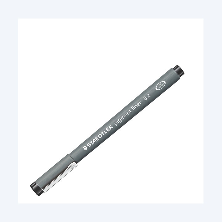 Pennarello Pigment Liner 308 nero 0,2 mm Staedtler | Ecotempo