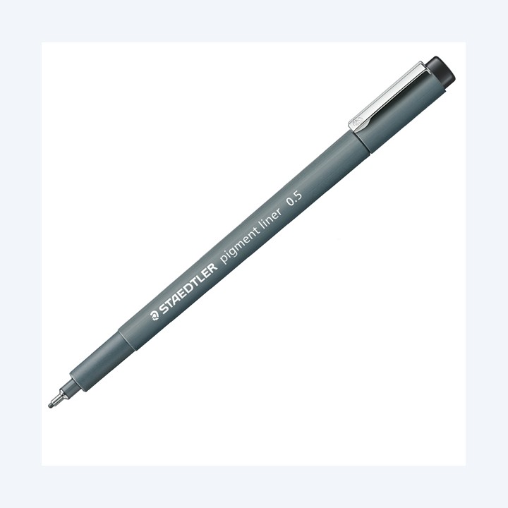 Pennarello Pigment Liner 308 nero 0,5 mm Staedtler | Ecotempo