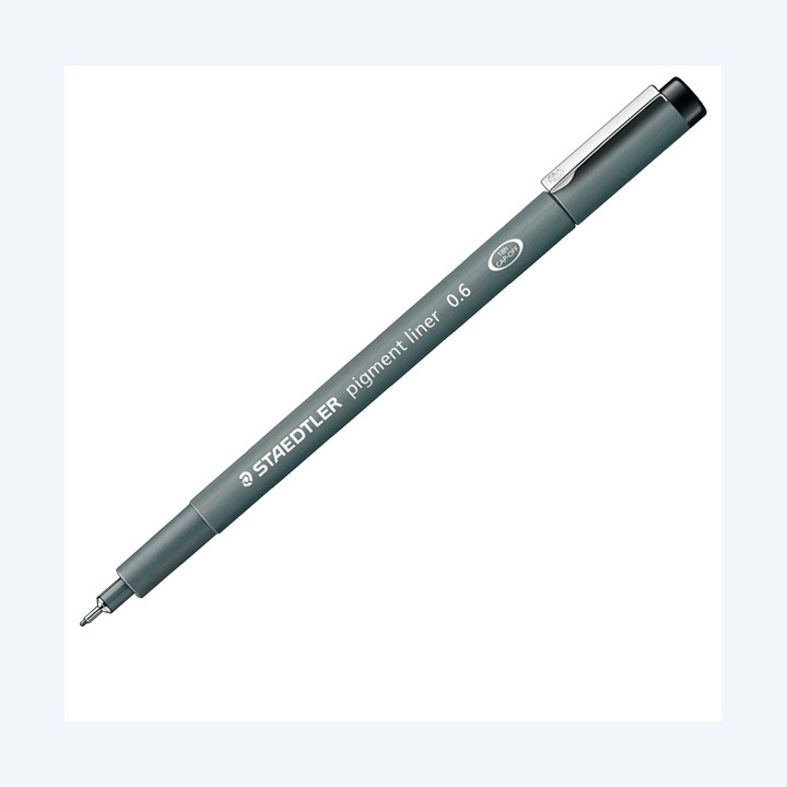 Pennarello Pigment Liner 308 nero 0,6 mm Staedtler | Ecotempo