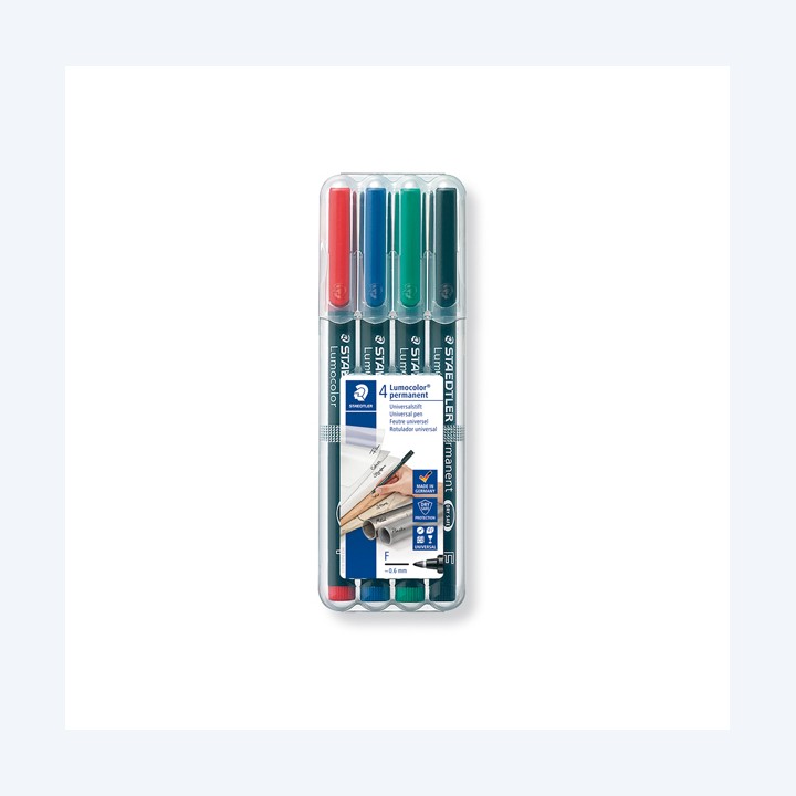 Pennarello Astucci Lumocolor Permanent — 25095 | Ecotempo
