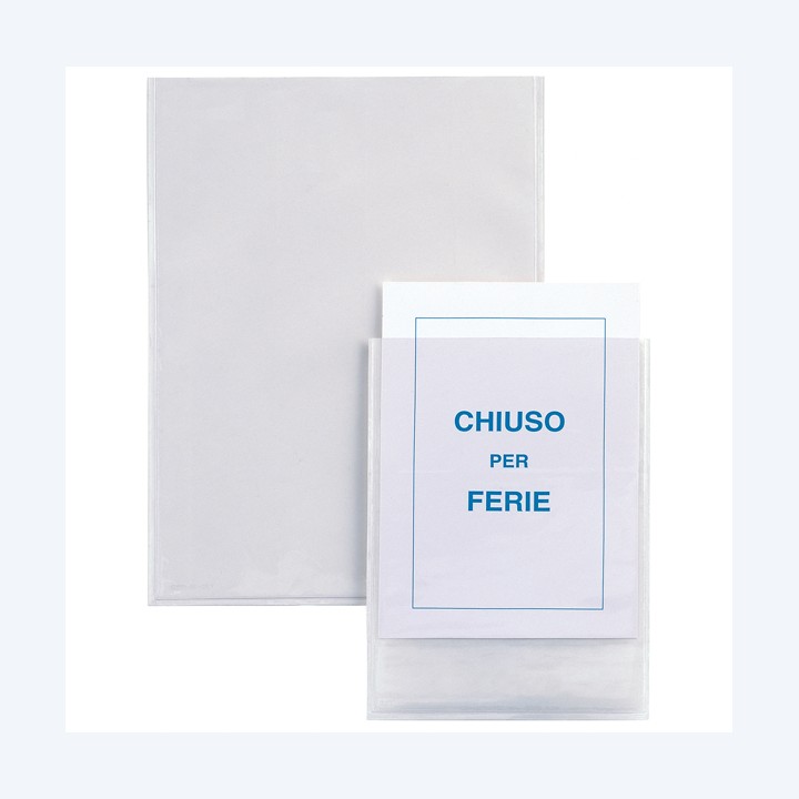 Buste autoadesive Iesti PVC A4 — 25274 | Ecotempo