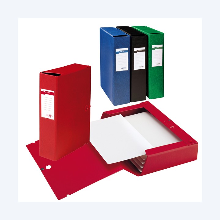 Scatola archivio Scatto dorso 12 cm 25 — 25624 | Ecotempo