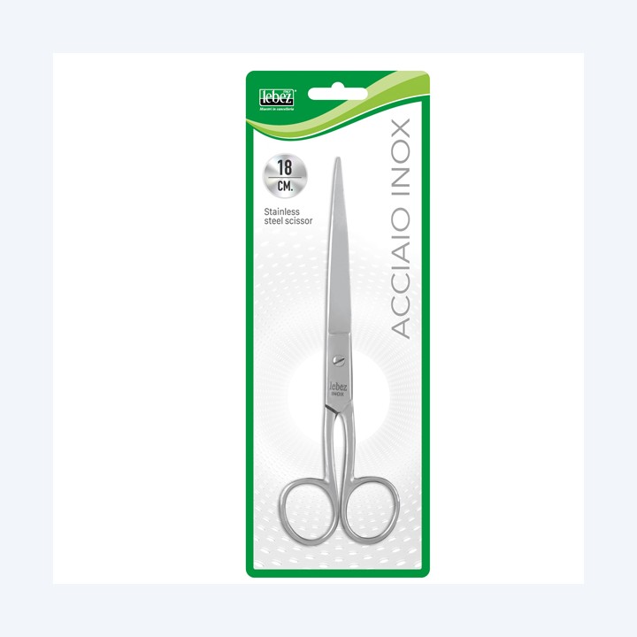 Forbice 059 18 cm acciaio inox Lebez | Ecotempo